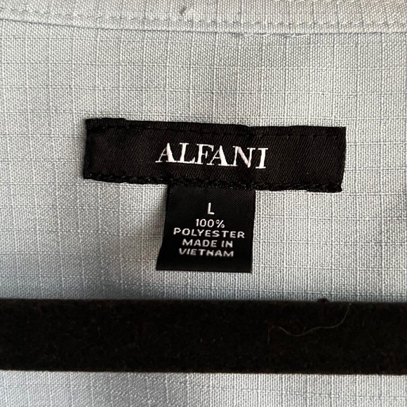 Men's L Alfani Button Up Shirt - Picture 6 of 6
